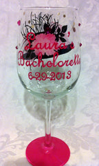 KENTUCKY DERBY HAT PARTY WINE GLASSES 6 GLASSES