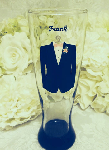 PAINTED TUXEDO GLASS