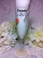 BRIDE'S CHAMPAGNE GLASS