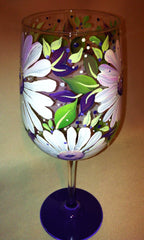 ANOTHER DAISY WINE GLASS