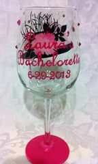 FLOPPY HAT PARTY WINE GLASS