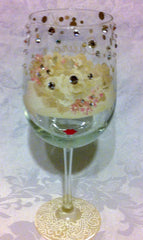 FLOPPY HAT WINE GLASSES 4 GLASSES