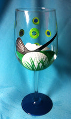 GOLFER'S WINE MUG