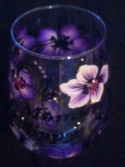 MOMMY'S SIPPY CUP HIBISCUS WINE GLASSES  Set of 5
