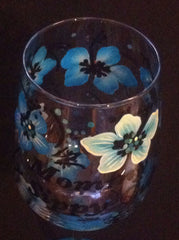 MOMMY'S SIPPY CUP HIBISCUS WINE GLASSES  Set of 5