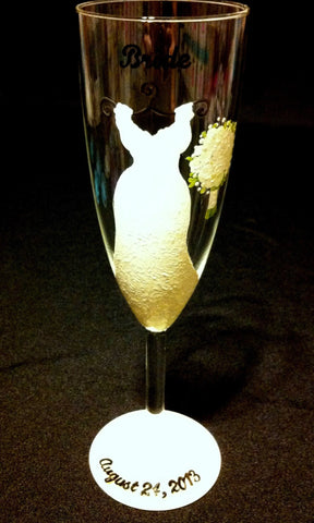 BRIDE'S DRESS FLUTE