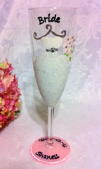 BRIDE'S CHAMPAGNE FLUTE