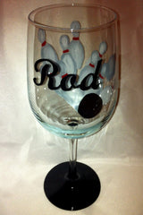 GOLFER'S WINE GLASS