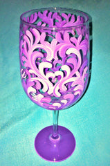 SWIRL MARGARITA GLASS