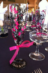 CUSTOM DESIGN WEDDING GLASSES