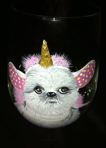 PET COSTUME WINE GLASS