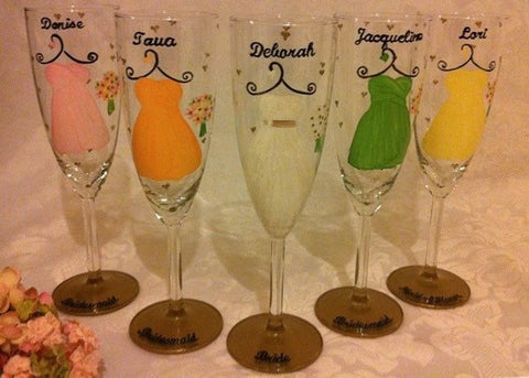 BRIDAL  PARTY  FLUTES