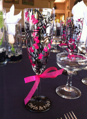 CUSTOM DESIGN WEDDING GLASSES