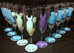 WEDDING GLASSES 10 glasses