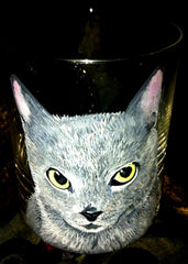 CAT PORTRAIT GLASS