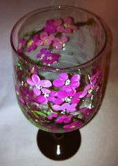 FLOWER WINE GLASS