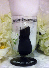 JR BRIDESMAID DRESS GLASS