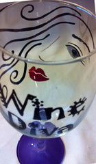 PURSE DIVA WINE GLASS