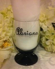 BRIDESMAID DRESS GLASSES 3 glasses