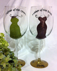 MOTHER OF THE BRIDE & MOTHER OF THE GROOM GLASSES
