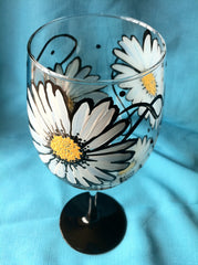 ANOTHER DAISY WINE GLASS