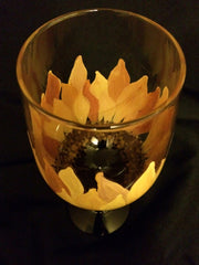 SUNFLOWER WINE GLASS