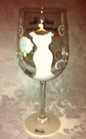 BRIDE'S DRESS FLUTE