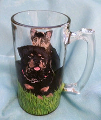 DOUBLE TROUBLE DOG MUG