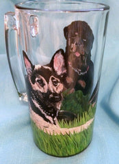 DOUBLE TROUBLE DOG MUG