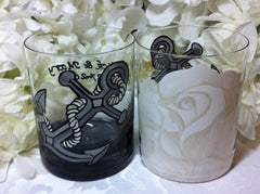 CUSTOM DESIGN  WEDDING GLASSES