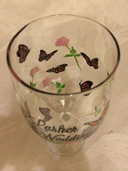 CUSTOM DESIGN  WEDDING GLASSES