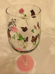 CUSTOM DESIGN  WEDDING GLASSES