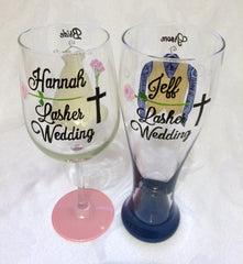 BRIDE & GROOM FLUTES