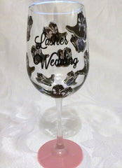 Copy of CUSTOM DESIGN  WEDDING GLASSES