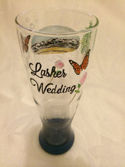 Copy of CUSTOM DESIGN  WEDDING GLASSES