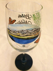 CUSTOM DESIGN  WEDDING GLASSES