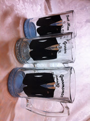 TUXEDO GLASSES 3  glasses