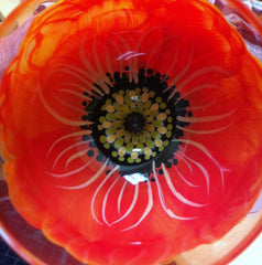 POPPY WINE GLASS